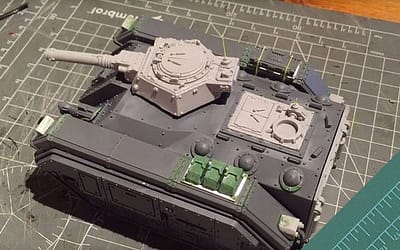 Building a Storm Chimera. Part 4: Track guard detail
