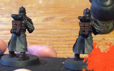 Painting Grenadiers. Part 3: Washes