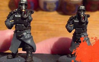 Painting Krieg Grenadiers. Part 4: Details & Highlights