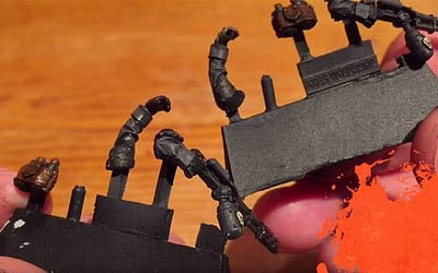 Painting Krieg Grenadiers. Part 5: Weapons and arms