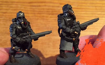Painting Krieg Grenadiers. Part 6: Assembly