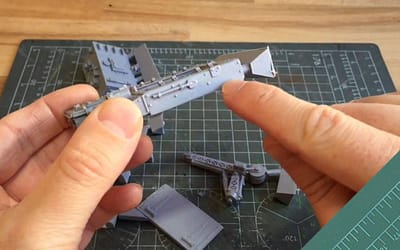 Beginners guide to resin. Part 3: Removing mould lines