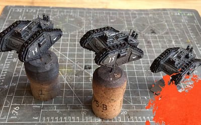 Painting a Cyclops. Part 2: Base colours and transfers