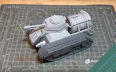 Building the Forgeworld Hellhound. Part 1: Review and Build