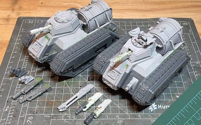 Building the Forgeworld Hellhound. Part 2: Devil Dog and Bane Wolf Weapons