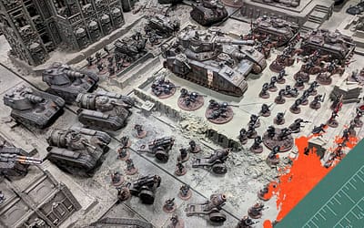 An Army on Parade: The 308th Death Korps of Krieg.