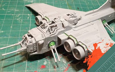 Build & Paint a Marauder Bomber. Part 4: Converting to a Marauder Destroyer