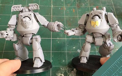 Magnetising a Contemptor Dreadnought (every option)